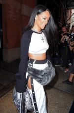 RIHANNA Out in New York 09/06/2016