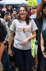 SHAILENE WOODLEY at Climate Revolution Rally at Macarthur Park in Los Angeles 10/23/2016