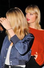 TAYLOR SWIFT Night Out in New York 10/13/2016