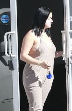 ARIEL WINTER in Jumpsuit Arrives at a Studio in Los Angeles 11/07/2016