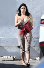 ARIEL WINTER in Jumpsuit Arrives at a Studio in Los Angeles 11/07/2016