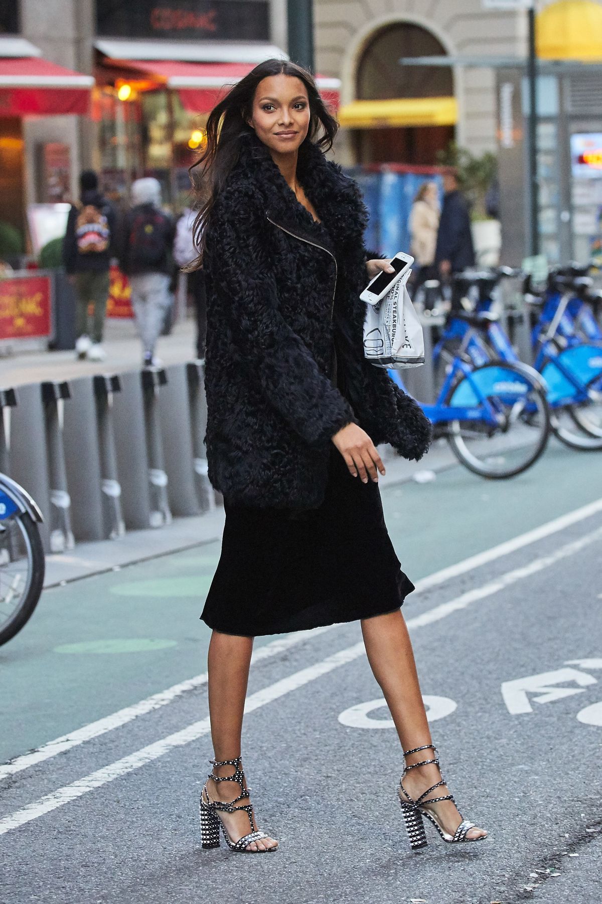 LAIS RIBEIRO Arrives at Victoria’s Secret Fashion Show Fittings in New ...