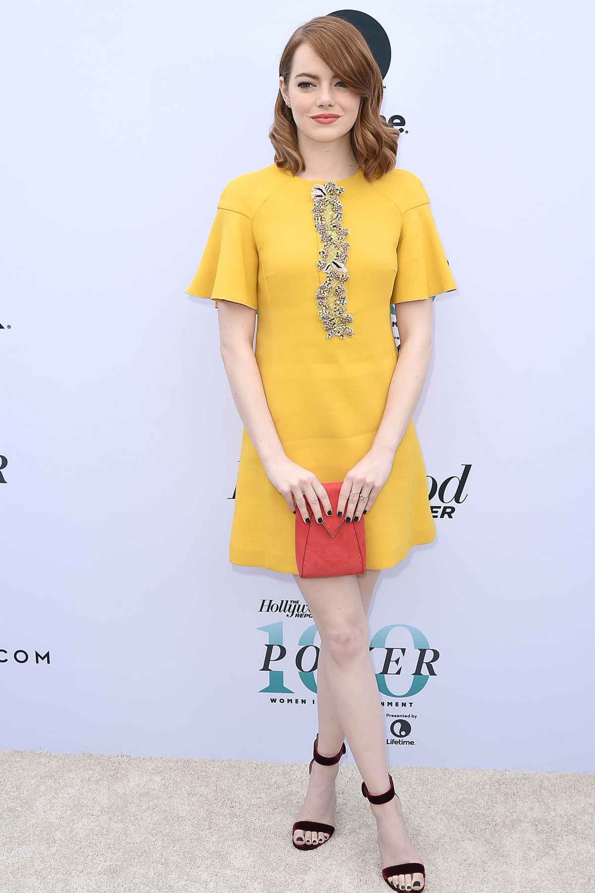 EMMA STONE at Hollywood Reporter’s Annual Women in Entertainment ...