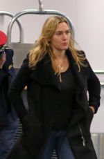KATE WINSLET at Airport in Vancouver 11/28/2016