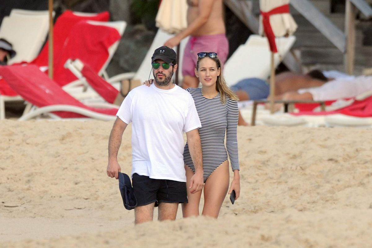 Leelee Sobieski In Swimsuit On The Beach On St Barts 12 30 2016