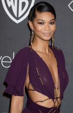 CHANEL IMAN at Warner Bros. Pictures & Instyle’s 18th Annual Golden Globes Party in Beverly Hills 01/08/2017