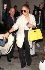 JENNIFER LOPEZ Out for Dinner in West Hollywood 12/28/2016