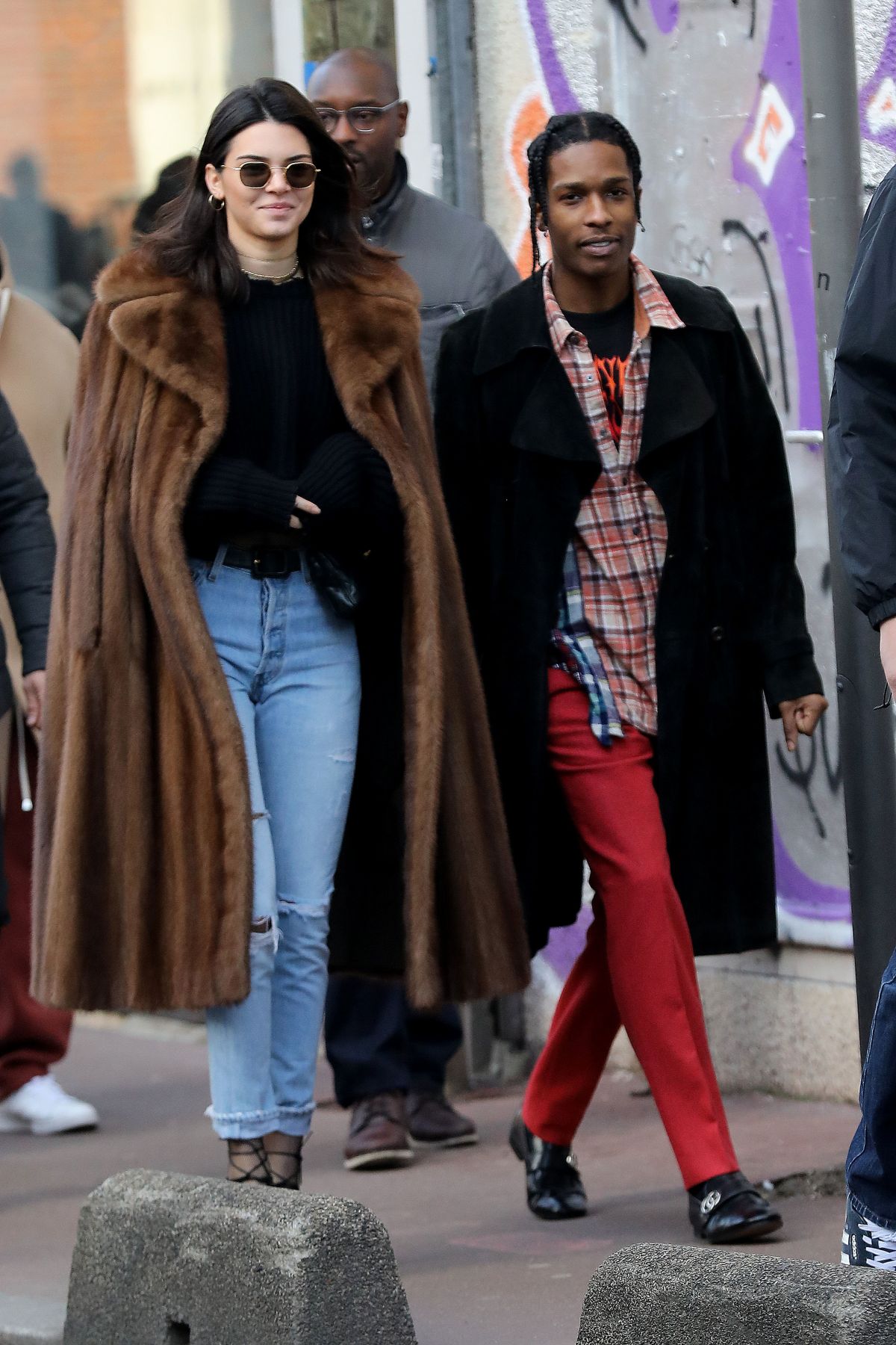 Kendall Jenner And Aap Rocky Out In Paris 01222017 Hawtcelebs 