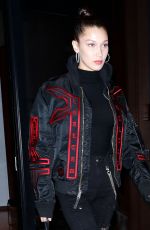 BELLA HADID Arrives at Fendi Party in New York 02/10/2017