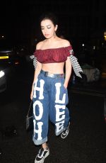 CHARLI XCX at Universal and Warner Music Brit Awards Party in London 02/22/2017