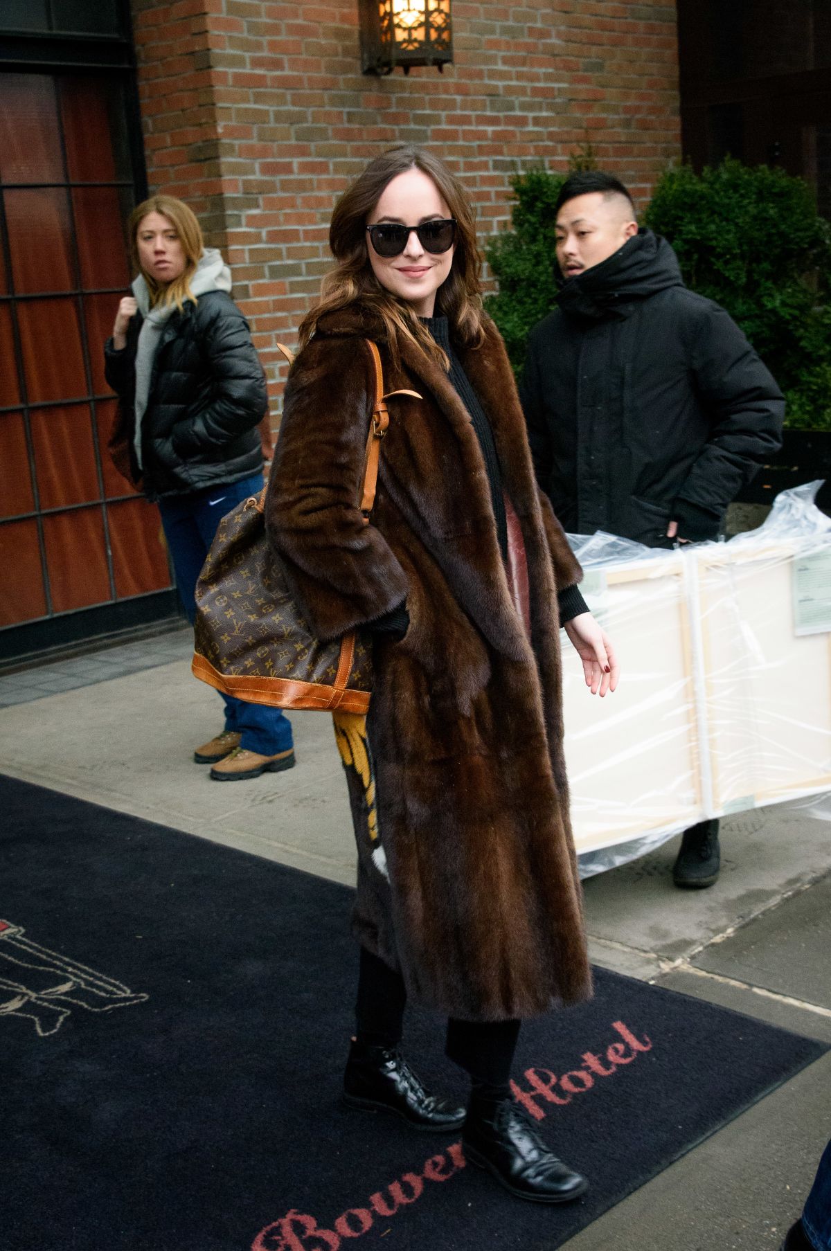 Dakota Johnson Leaves Her Hotel In New York 01312017 Hawtcelebs 