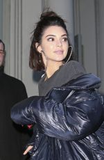 KENDALL JENNER Out and About in New York 02/10/2017