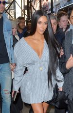 KIM KARDASHIAN Out for Lunch in New York 02/14/2017