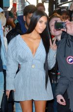 KIM KARDASHIAN Out for Lunch in New York 02/14/2017