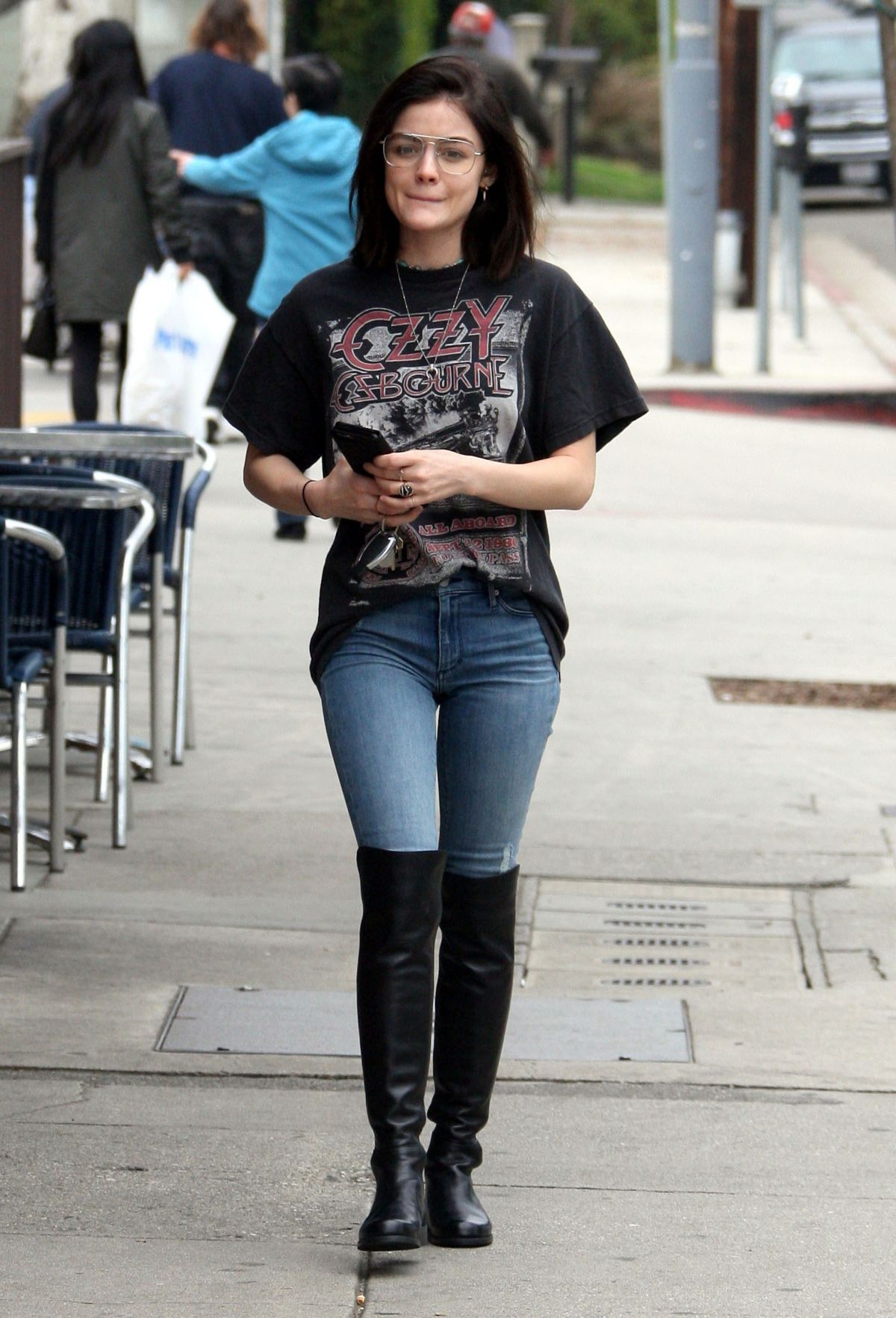 LUCY HALE in Tight Jeans Out in Studio City 02/10/2017 – HawtCelebs