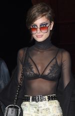TAYLOR HILL and STELLA MAXWELL at Sexy Fish Restaurant in London, 02/18/2017