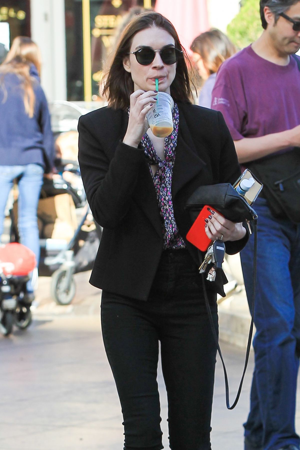 CRYSTAL REED Out for Coffee in Beverly Hills 03/22/2017 – HawtCelebs