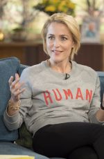 GILLIAN ANDERSON at This Morning TV Show in London 03/09/2017