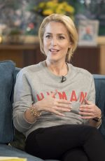 GILLIAN ANDERSON at This Morning TV Show in London 03/09/2017