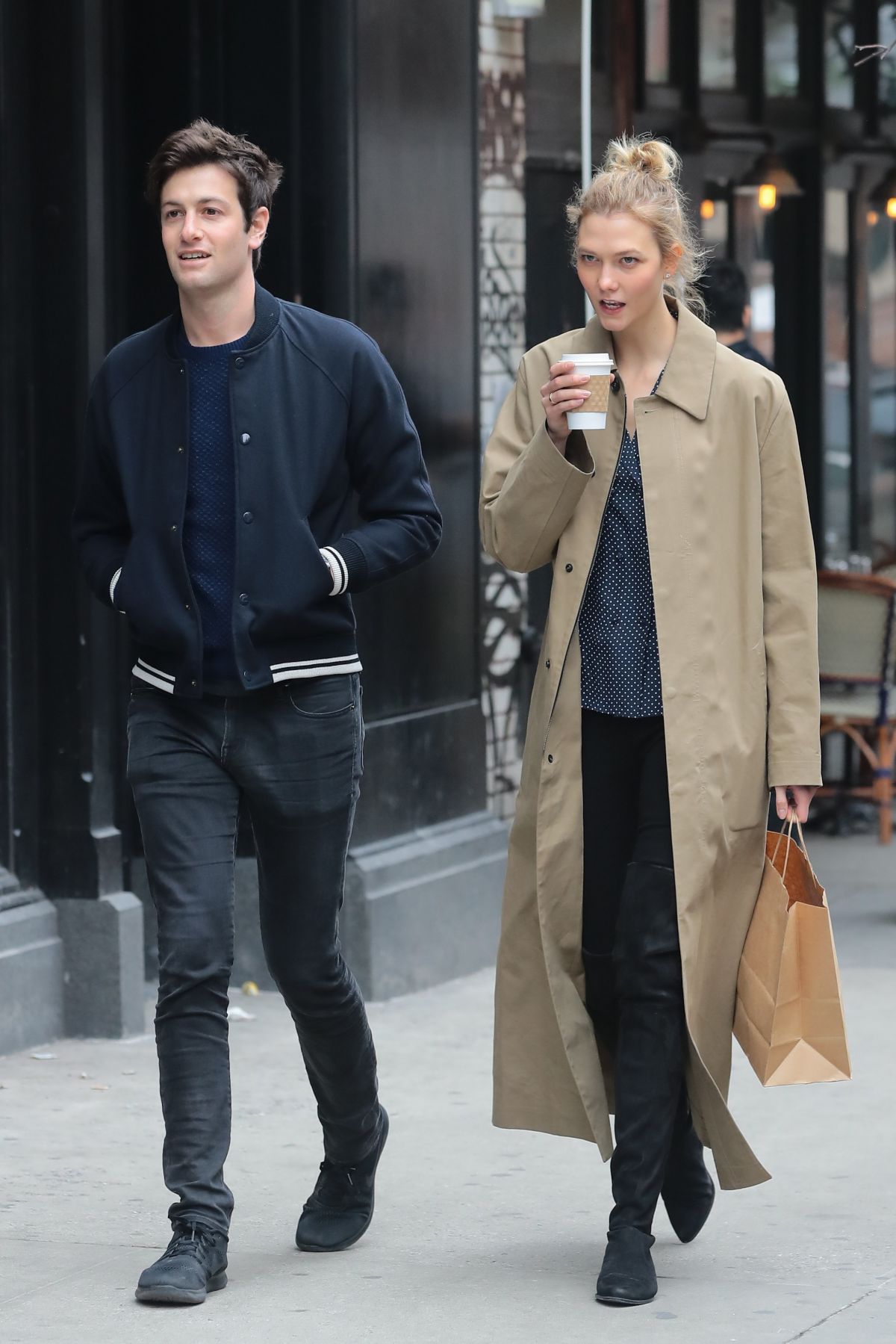 KARLIE KLOSS and Joshua Kushner Out Shopping in New York 03/26/2017 ...