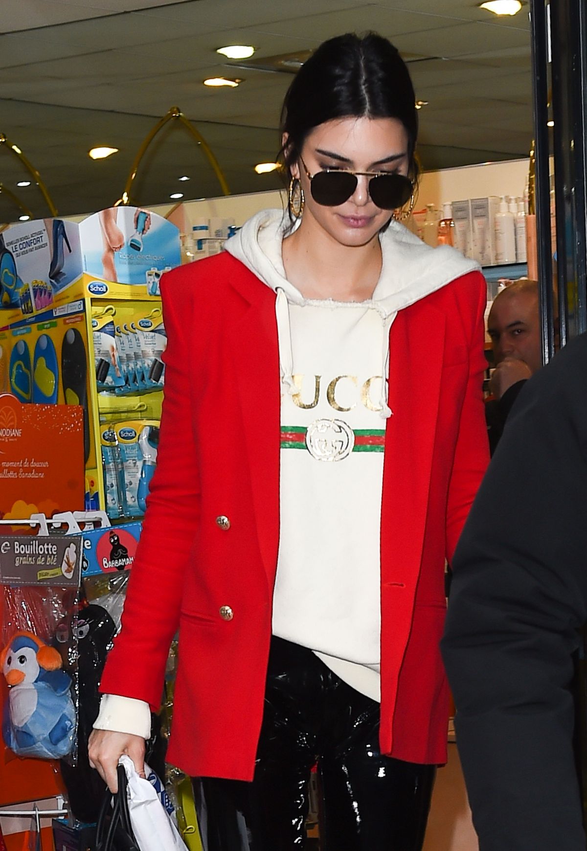 KENDALL JENNER Shopping in Paris 03/01/2017 – HawtCelebs