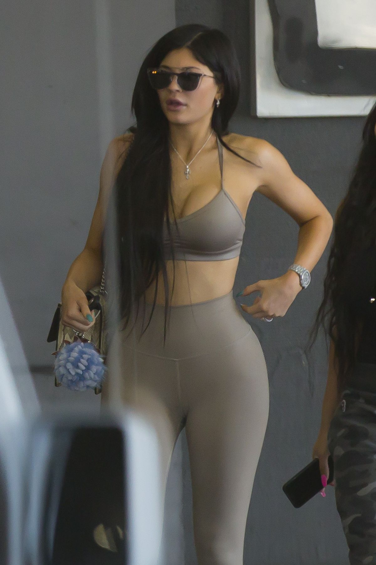 Kylie Jenner spotted arriving to The Topanga Mall 
