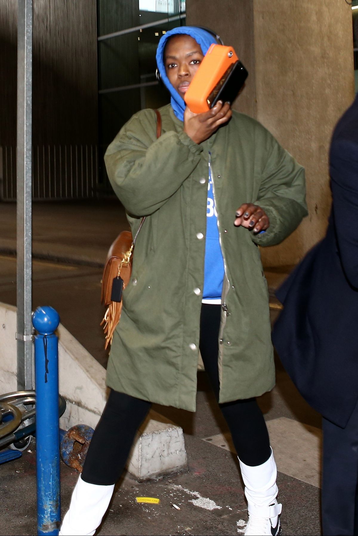 LAURYN HILL Arrives at CDG Airport in Paris 02/28/2017 – HawtCelebs
