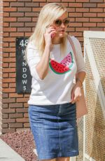 REESE WITHERSPOON Heeading to a Meeting in Brentwood 03/10/2017