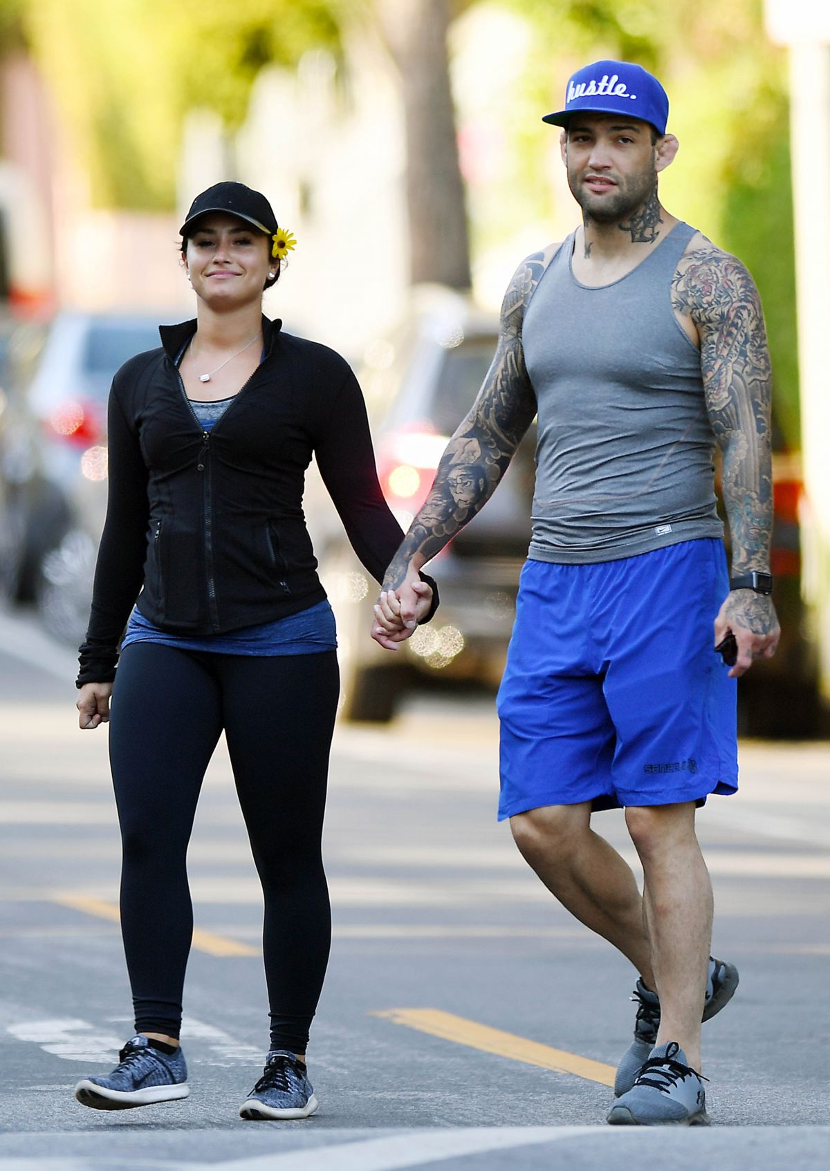 Demi Lovato And Guilherme Vasconcelos Out Hiking In Runyon Canyon Park 04092017 Hawtcelebs 5420