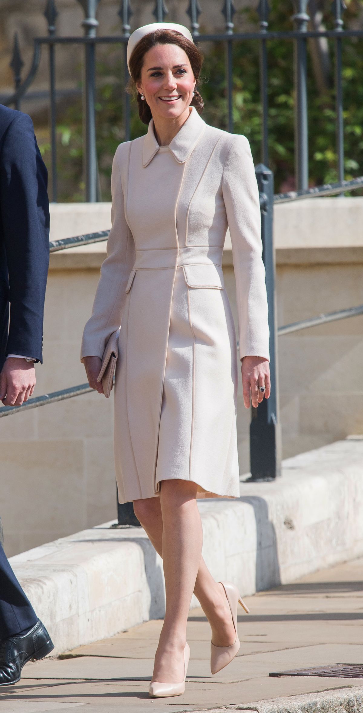 KATE MIDDLETON at Easter Sunday Church Service in Windsor 04/16/2017 ...