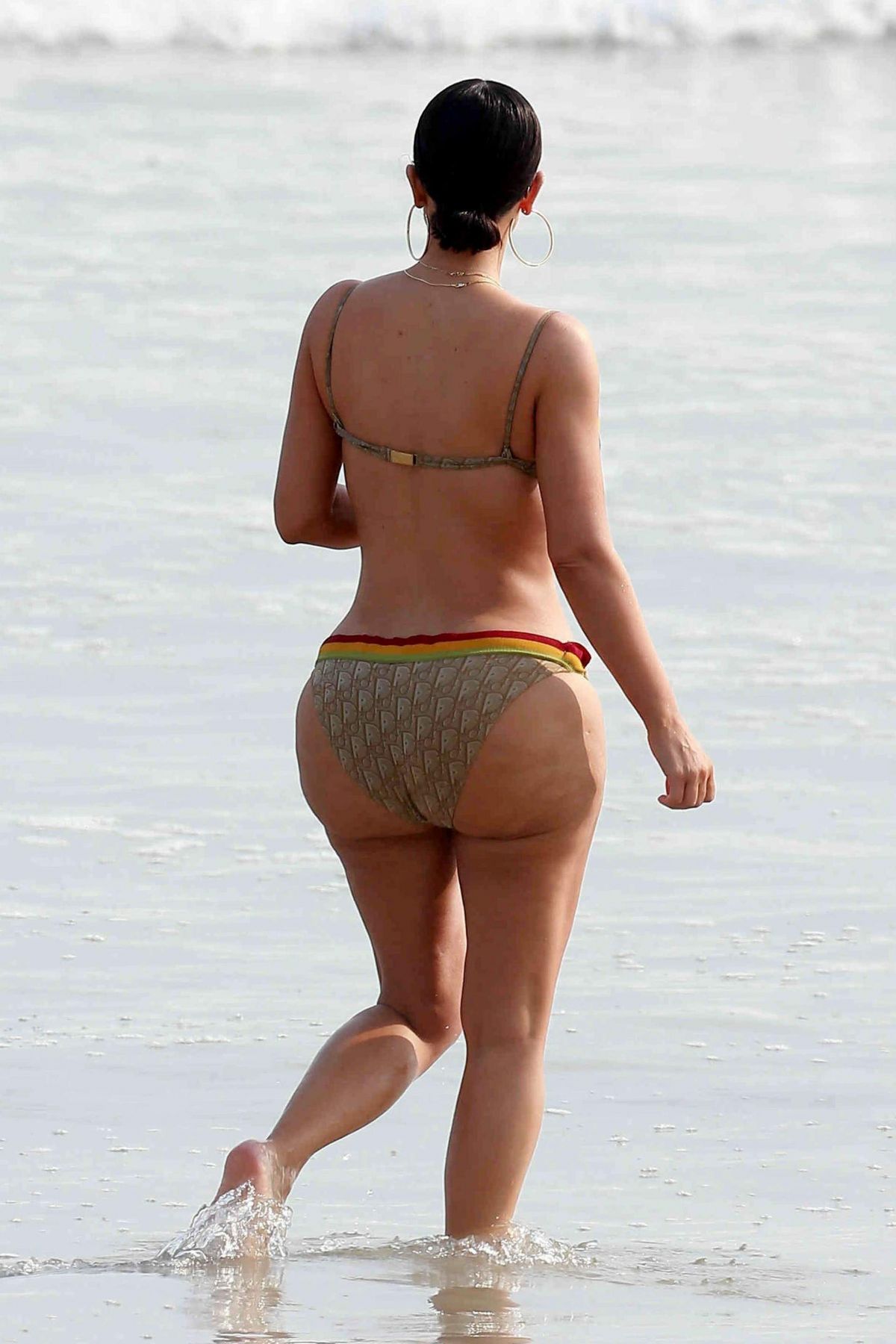 Kim Kardashian In Bikini On The Beach In Tulum 04 24 2017 3 