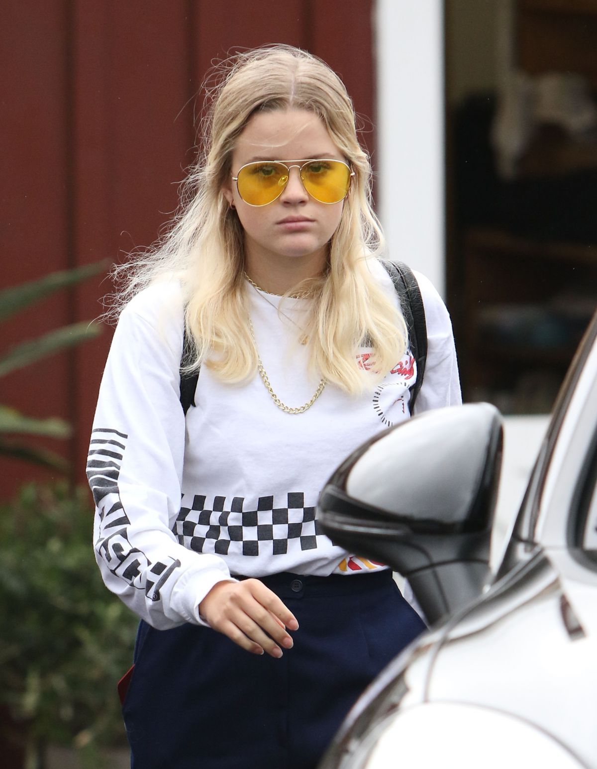 AVA PHILLIPPE Out Shopping in Brentwood 05/08/2017. 