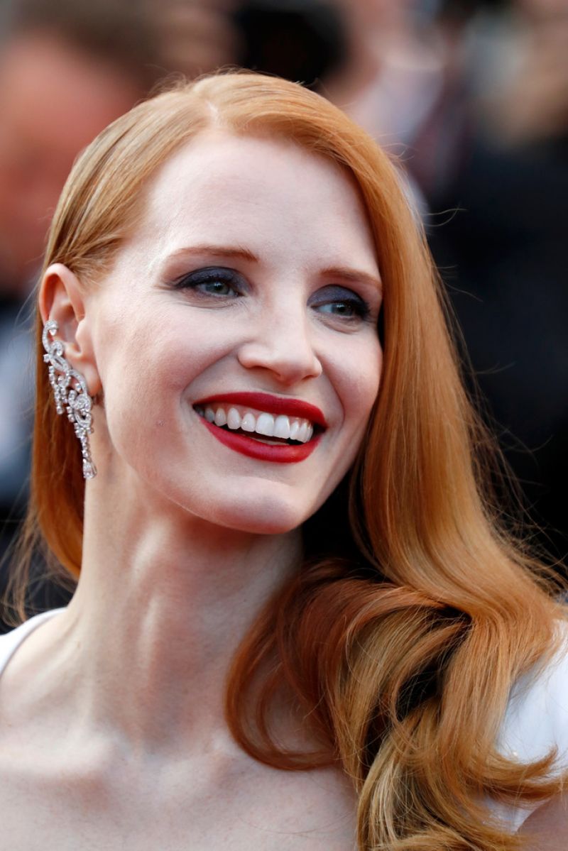 JESSICA CHASTAIN at 70th Annual Cannes Film Festival Closing Ceremony ...