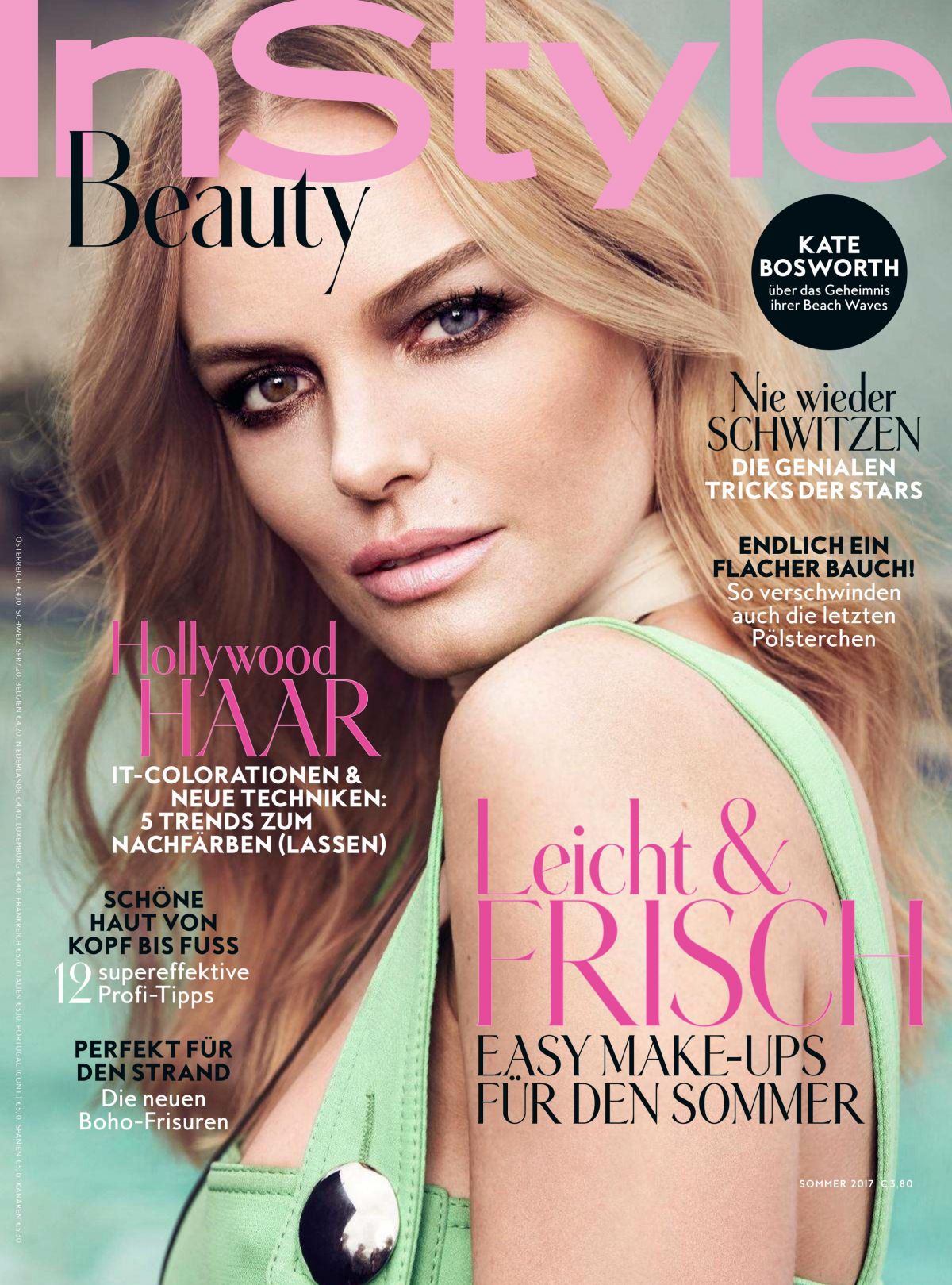 Kate Bosworth In Instyle Beauty Magazine Germany Summer 2017 Issue Hawtcelebs 