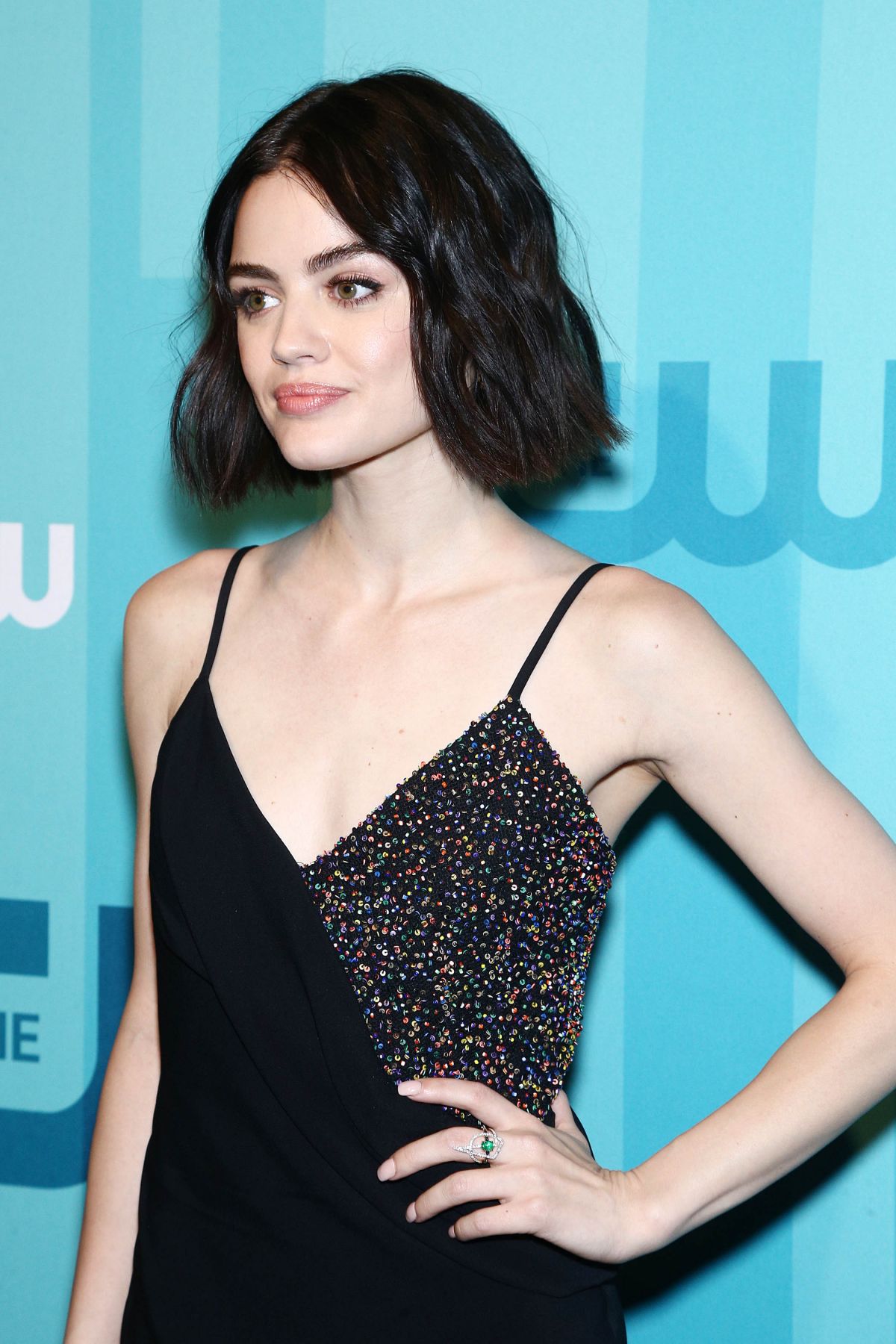 LUCY HALE at CW Network’s Upfront in New York 05/18/2017 – HawtCelebs