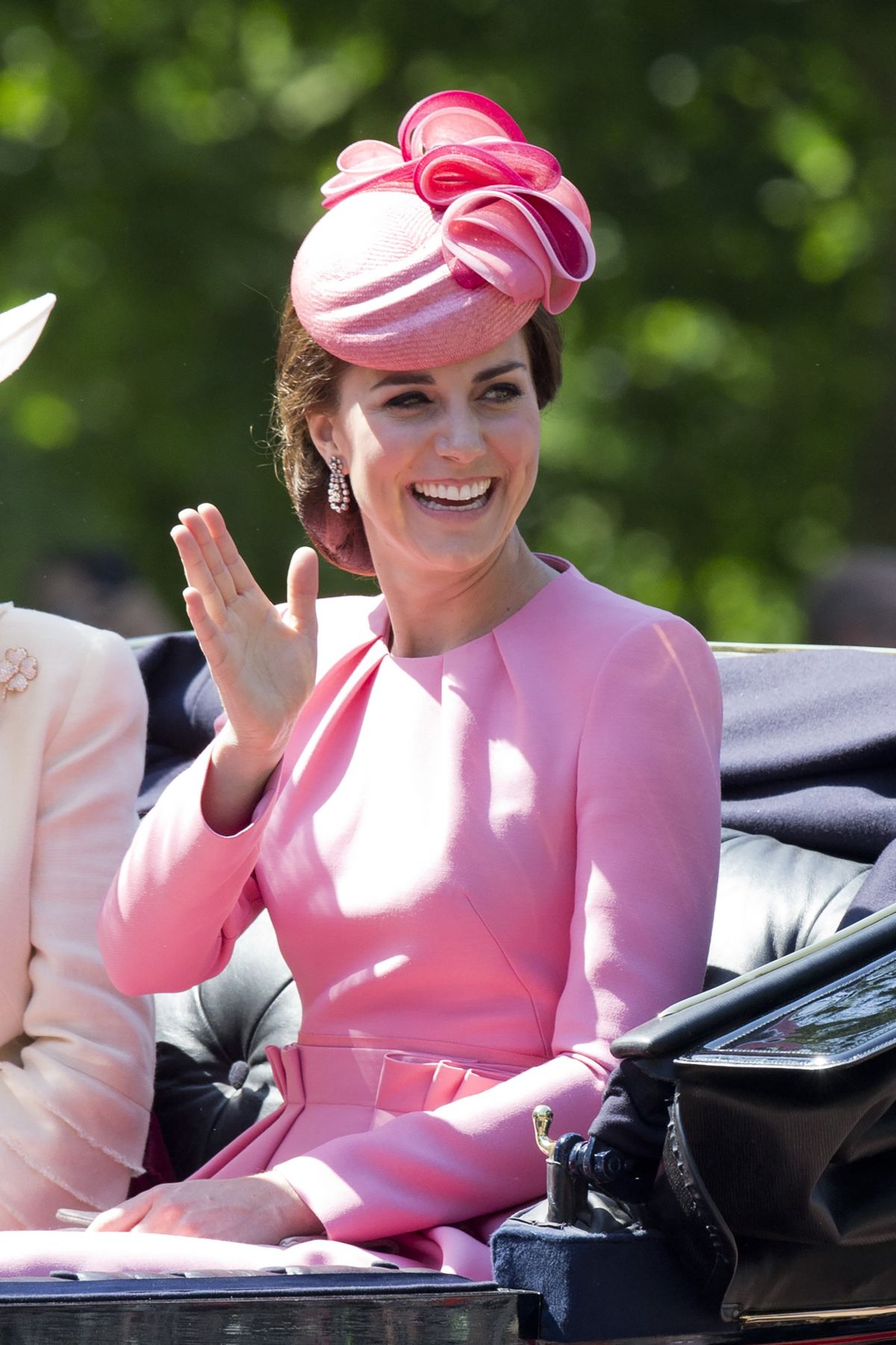 KATE MIDDLETON at Annual Trooping the Colour Parade in London 06/17 ...