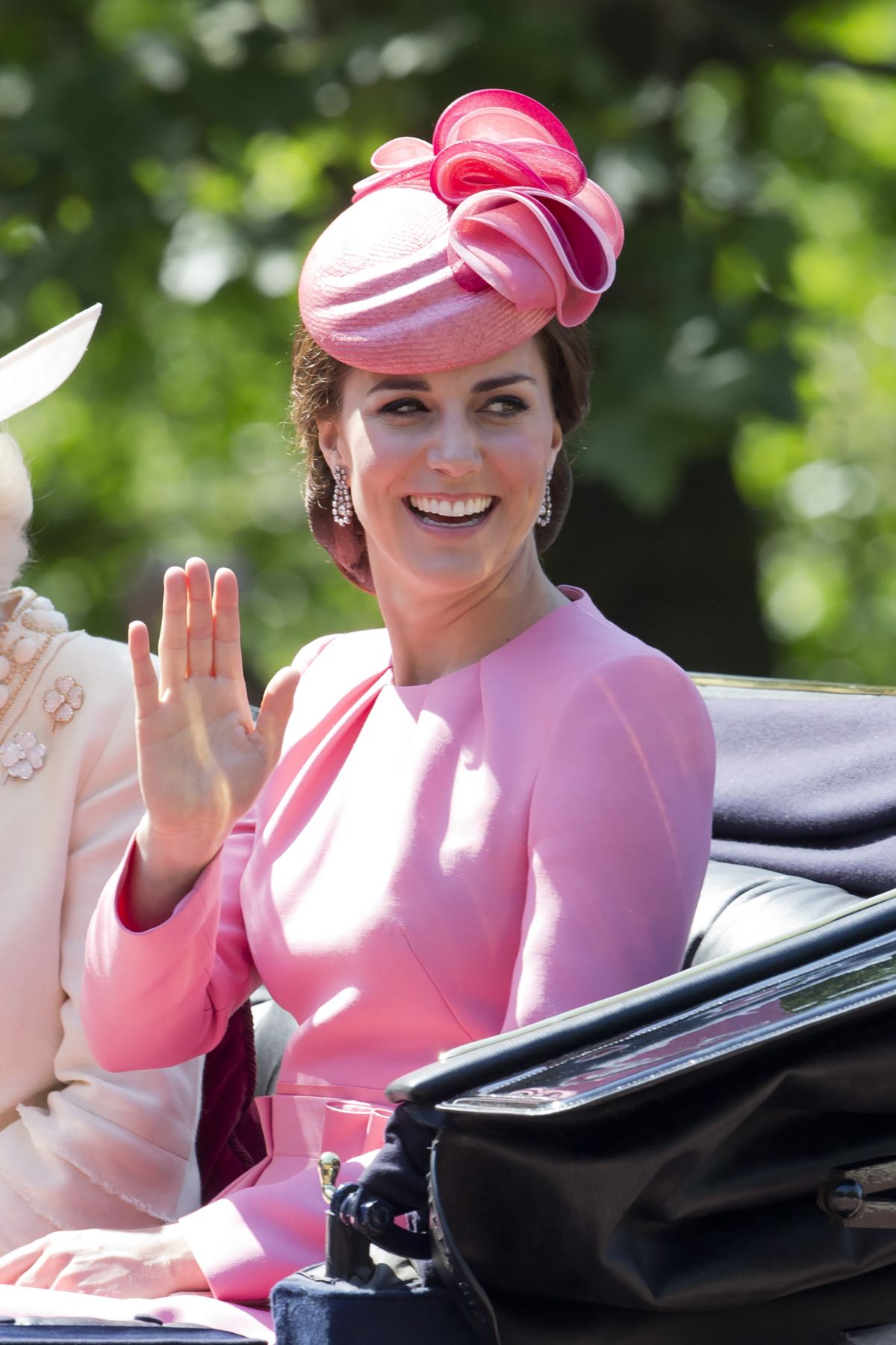 KATE MIDDLETON at Annual Trooping the Colour Parade in London 06/17 ...