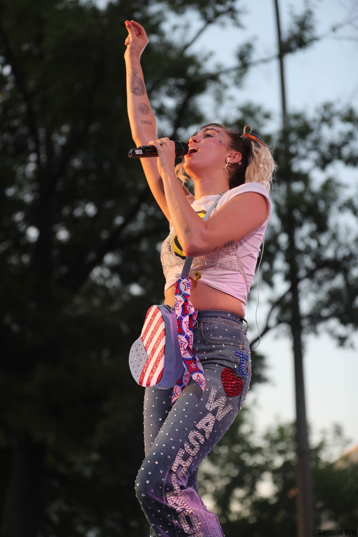 Miley Cyrus Performs At Hot 995s Capital Pride Concert In Washington