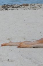 JOY CORRIGAN in Bikini on the Set of a Photoshoot for Issa De Mar in Miami 07/24/2017