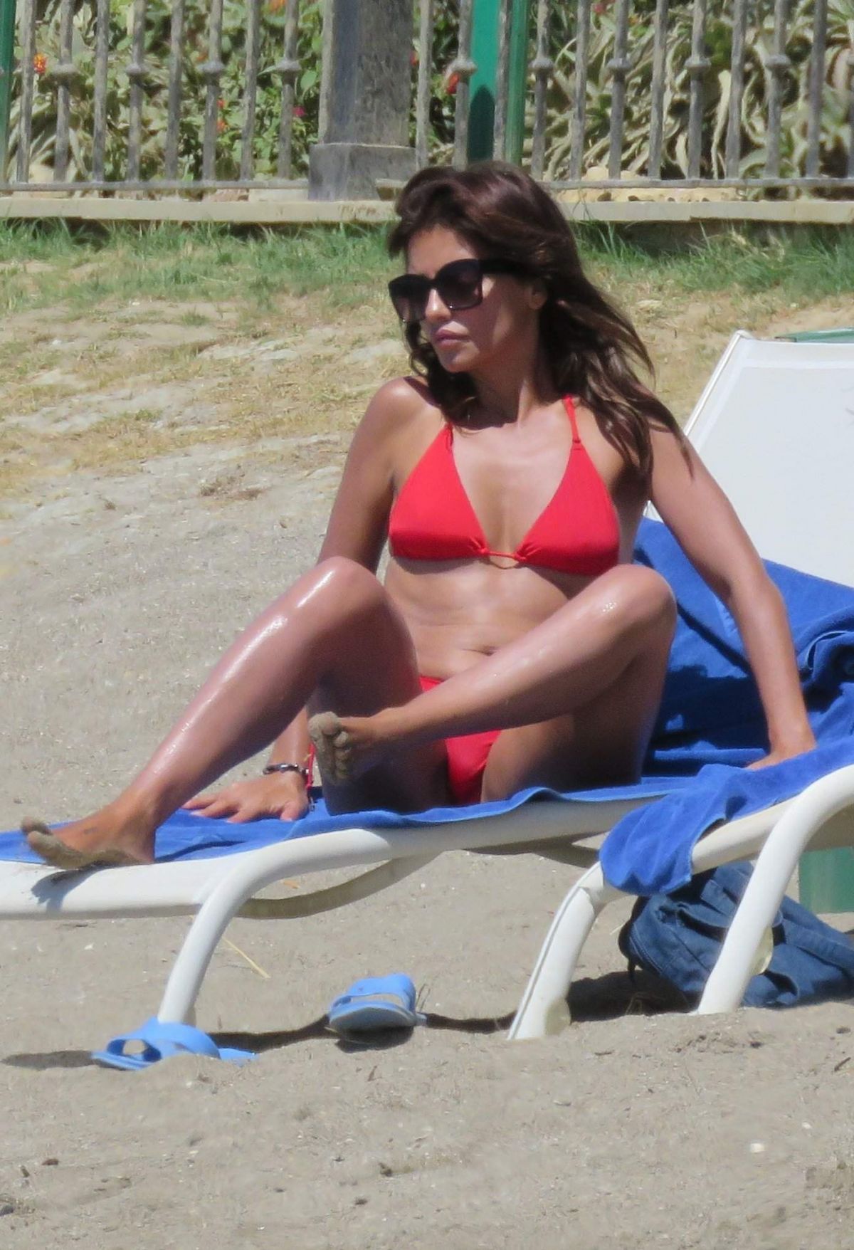 Monica Cruz In Bikini On The Beach In Marbella 07 05 2017