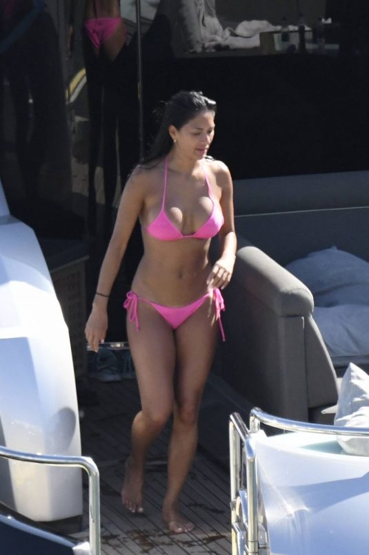 Nicole Scherzinger In Bikini At A Boat In Mykonos 07 03 201721 Hawtcelebs 2601