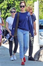 DAKOTA JOHNSON Out and About in Los Angeles 08/22/2017