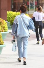 ASHLEY TISDALE in Jeans Out and About in Beverly Hills 09/19/2017