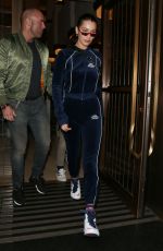 BELLA HADID Out and About in London 09/18/2017
