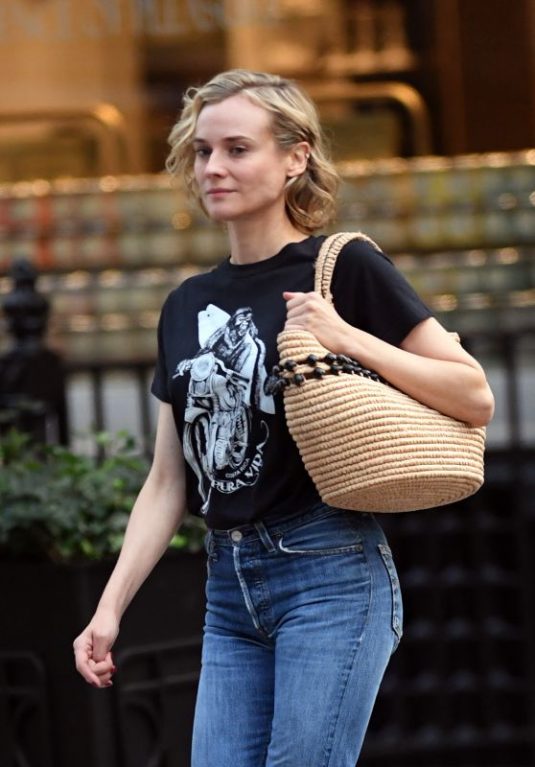 DIANE KRUGER Out for Breakfast in New York 09/26/2017