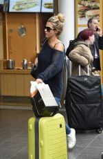 GEMMA ATKINSON at Piccadilly Train Station in Manchester 09/06/2017