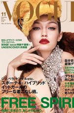 GIGI HADID for Vogue Magazine, Japan November 2017