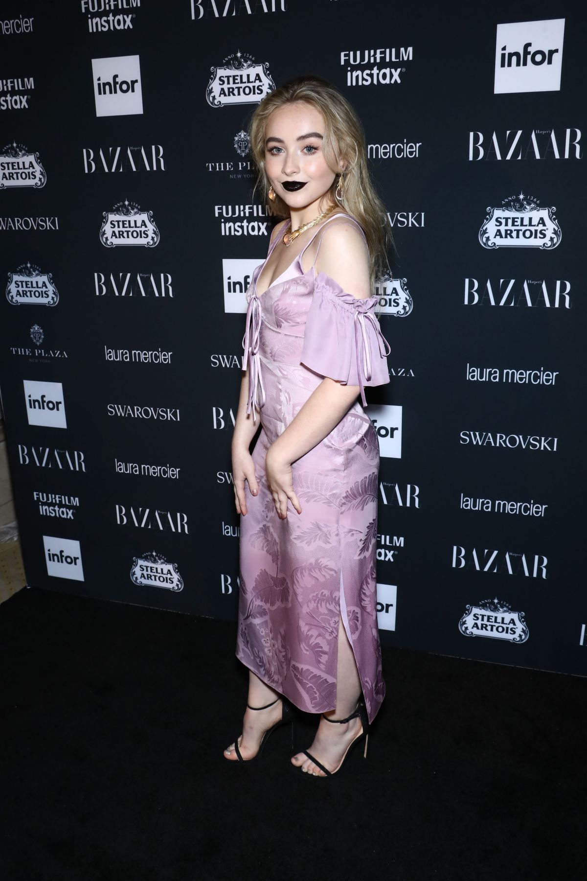 SABRINA CARPENTER at Harper’s Bazaar Icons Party in New York 09/08/2017 ...