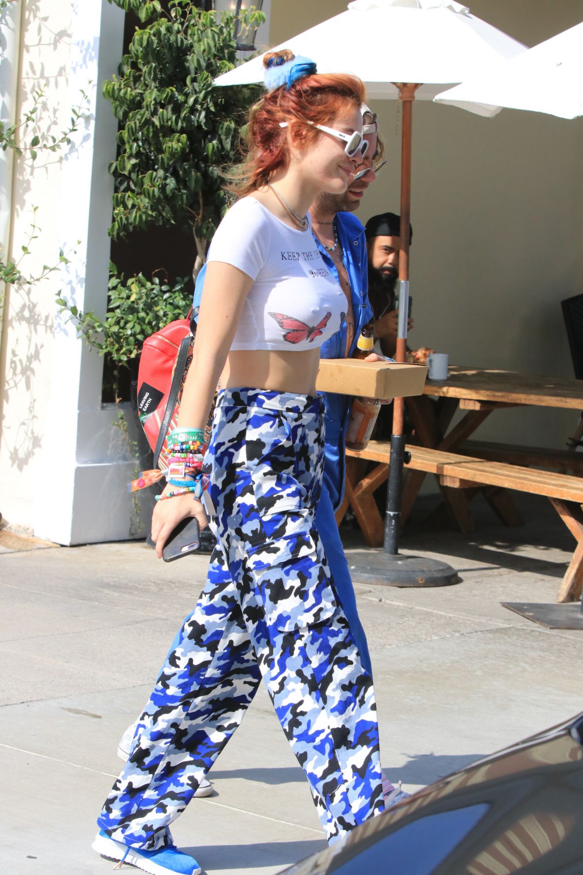 BELLA THORNE and Mod Sun Out for Lunch in Studi City 10/19/2017 ...