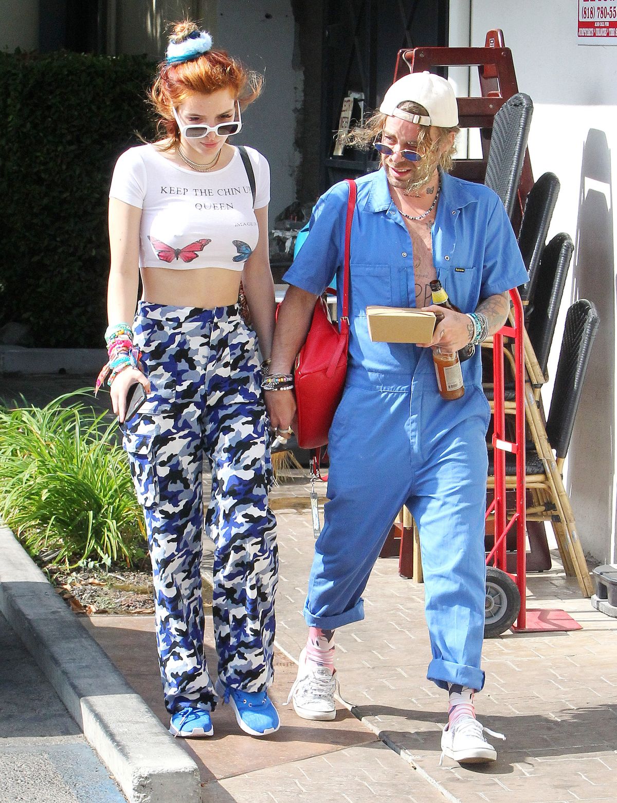 BELLA THORNE and Mod Sun Out for Lunch in Studi City 10/19/2017 ...